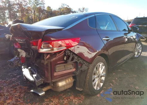 2017 Kia Optima Lx z USA, uszkodzony, nr VIN 5XXGT4L39HG122501